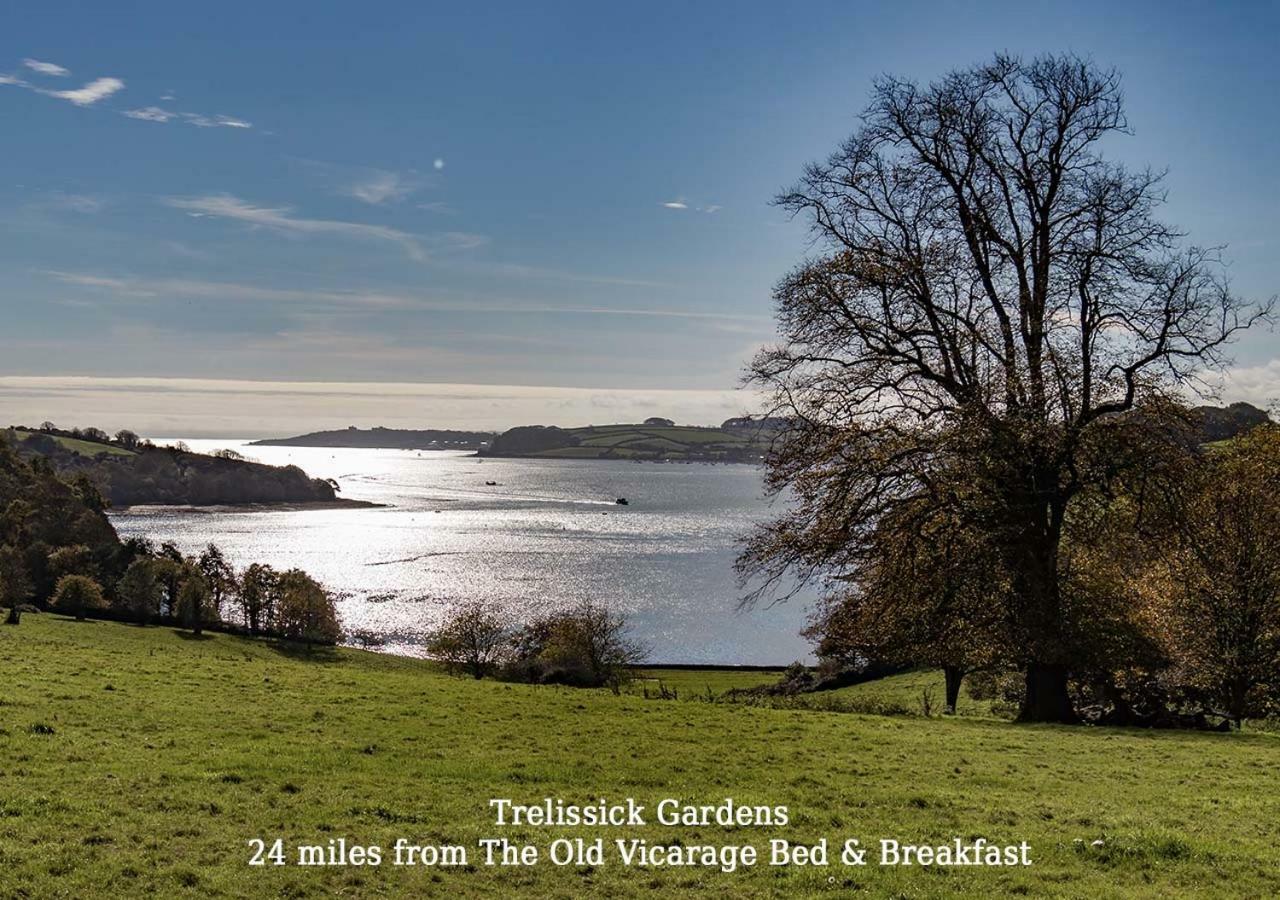 The Old Vicarage Bed & Breakfast Luxulyan ภายนอก รูปภาพ