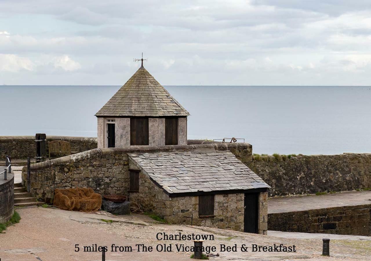 The Old Vicarage Bed & Breakfast Luxulyan ภายนอก รูปภาพ
