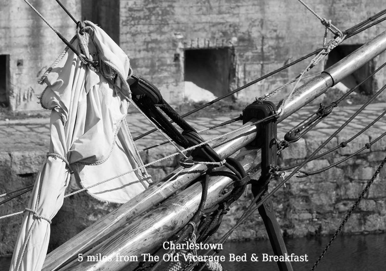 The Old Vicarage Bed & Breakfast Luxulyan ภายนอก รูปภาพ
