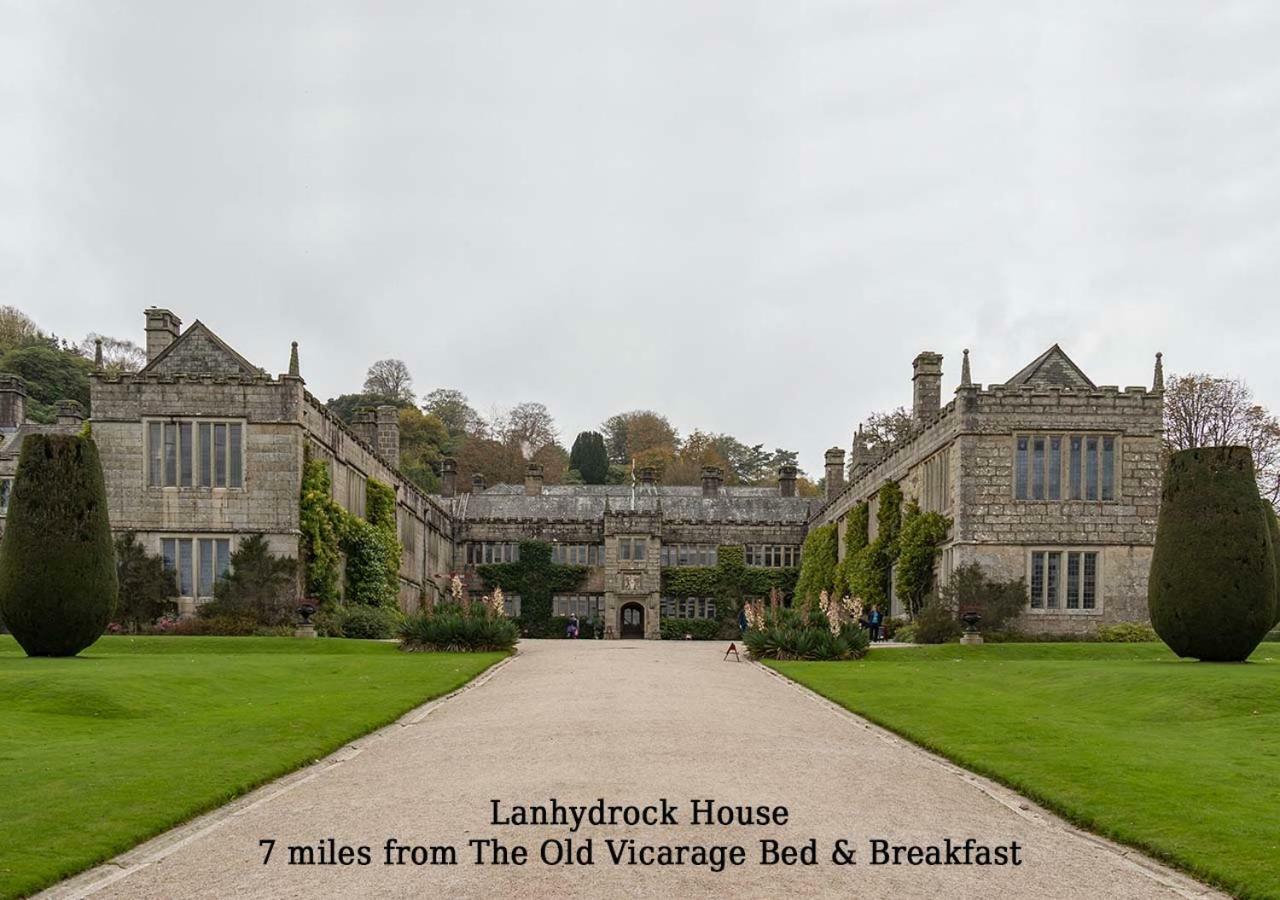 The Old Vicarage Bed & Breakfast Luxulyan ภายนอก รูปภาพ